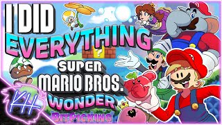 I Did EVERYTHING in Super Mario Bros. Wonder! | BitPicking