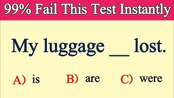 Mixed Grammar Test: 99% Fail This Test Instantly 