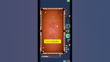 How to report hacker in 8 ball pool game.#shorts