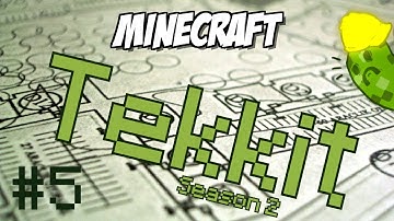 Minecraft Tekkit Part 5 - Wrenching Around