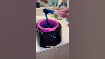 This is how you wax underarms from home.  kit comes with everything  #waxunderarms #diywax #hardwax