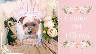 Create Custom Pet Pillows • How To Edit Photos Using Canva