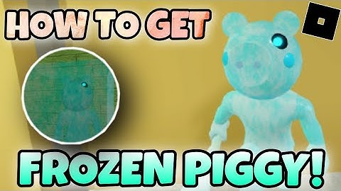 How To Get ‘‘FROZEN PIGGY’’ BADGE + FROZEN PIGGY MORPH | InfectedDeveloper