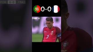 Portugal vs France. #footballviralshorts .