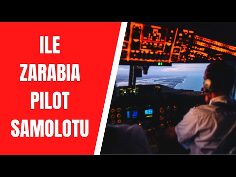 Ile zarabia pilot samolotu? Sprawdź zarobki pilota samolotu!