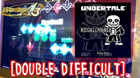 【DDR A3】 MEGALOVANIA [DOUBLE DIFFICULT] 譜面確認＋Play