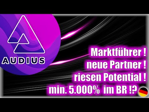 Audius – AUDIO | Musik auf der Blockchain | tiktok, Snapchat & Coinbase Pay partner| DEUTSCH/German