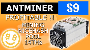 Asic Antminer S9 mine nicehash pool-Bitcoin mining nicehash profit - antminer setup-mine btc 14 THs