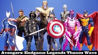 Marvel Legends 6" Avengers Nighthawk Endgame Wave 1 ARMOURED THANOS BAF 