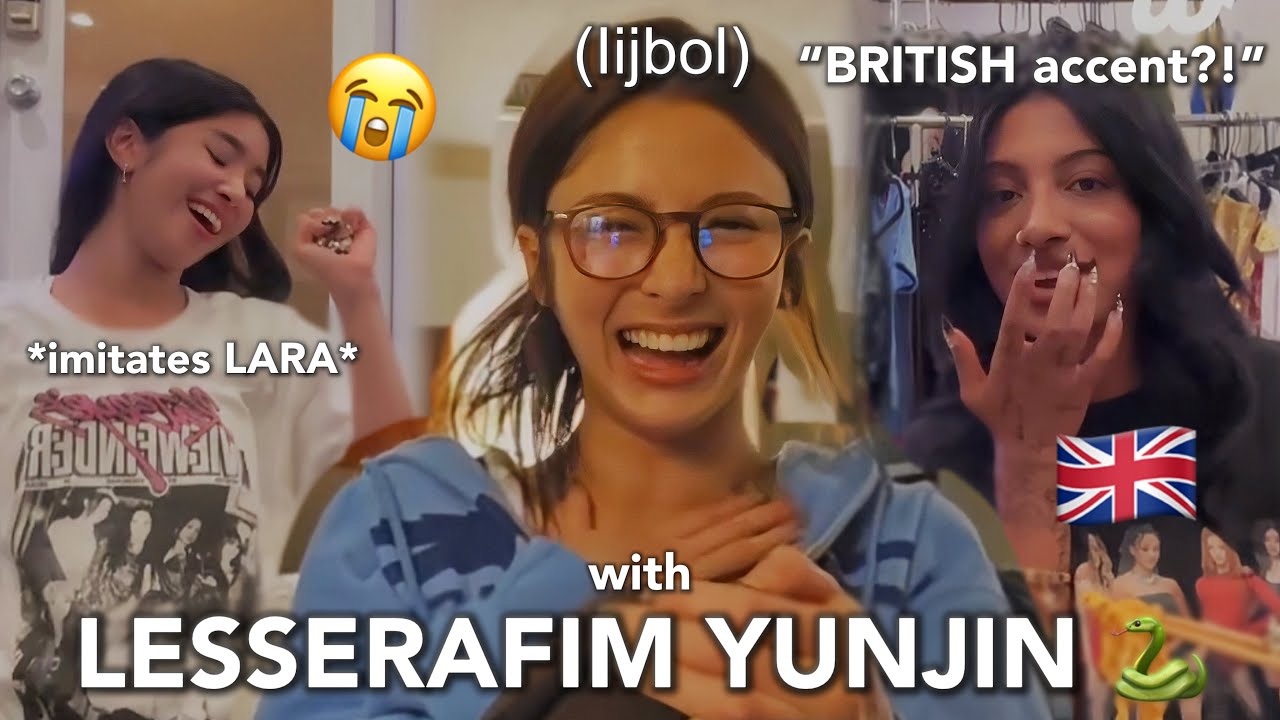 KATSEYE’s first joint live was chaotic (ft. LESSERAFIM YUNJIN)