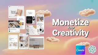 How I Made Digital Products With Canva and ChatGPT! | Canva + ChatGPT Tutorial