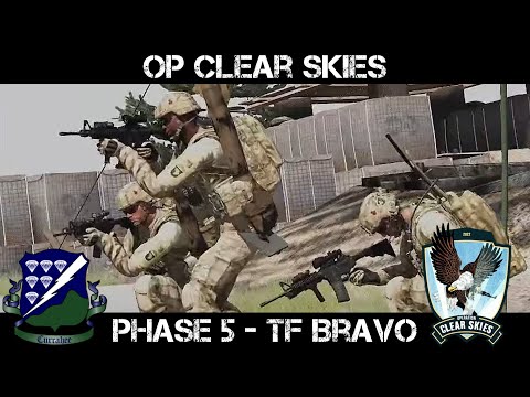 ARMA 3 Infantry Gameplay - Op Clear Skies phase 5 - TF Bravo - Commanding