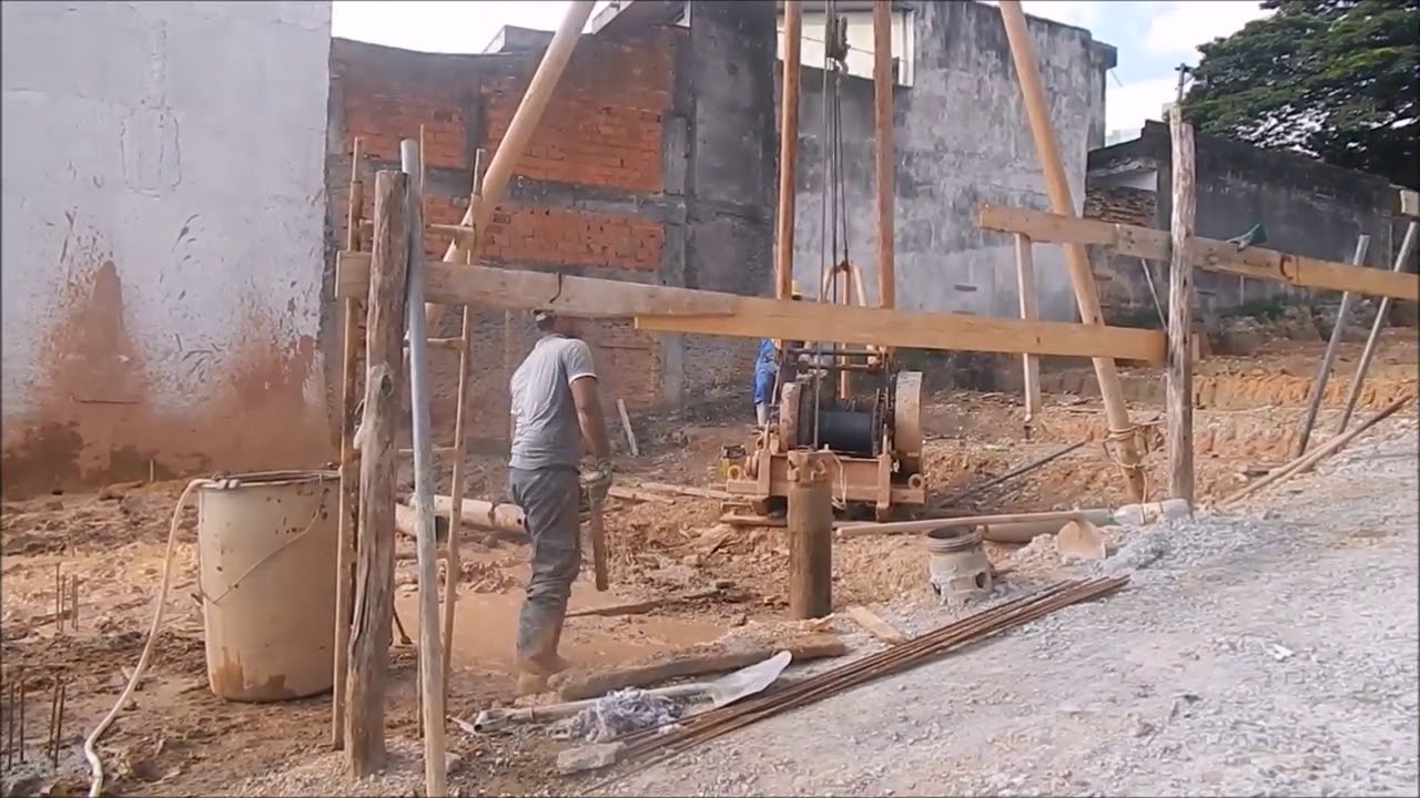 Estaca Strauss - Execução