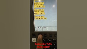 CNC me copy Paste karna Sikhe ! CNC me program copy kaise kare ! #cnc #cncmachineoperator #machine