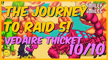 Bit heroes Zone 7 Dungeon 2: Vedaire Thicket | Journey to Raid 5 | Gameplay