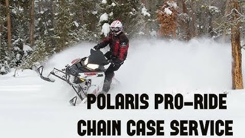 Polaris Pro Ride Chain Case Service (600 and 800)
