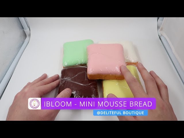 Ibloom Mini Mousse Bread Squishy Demo 
