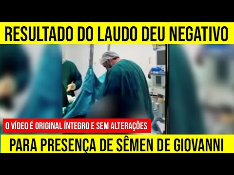 Laudos dão negativo para presença de Sêmen de Giovanni Quintella  no material encontrado