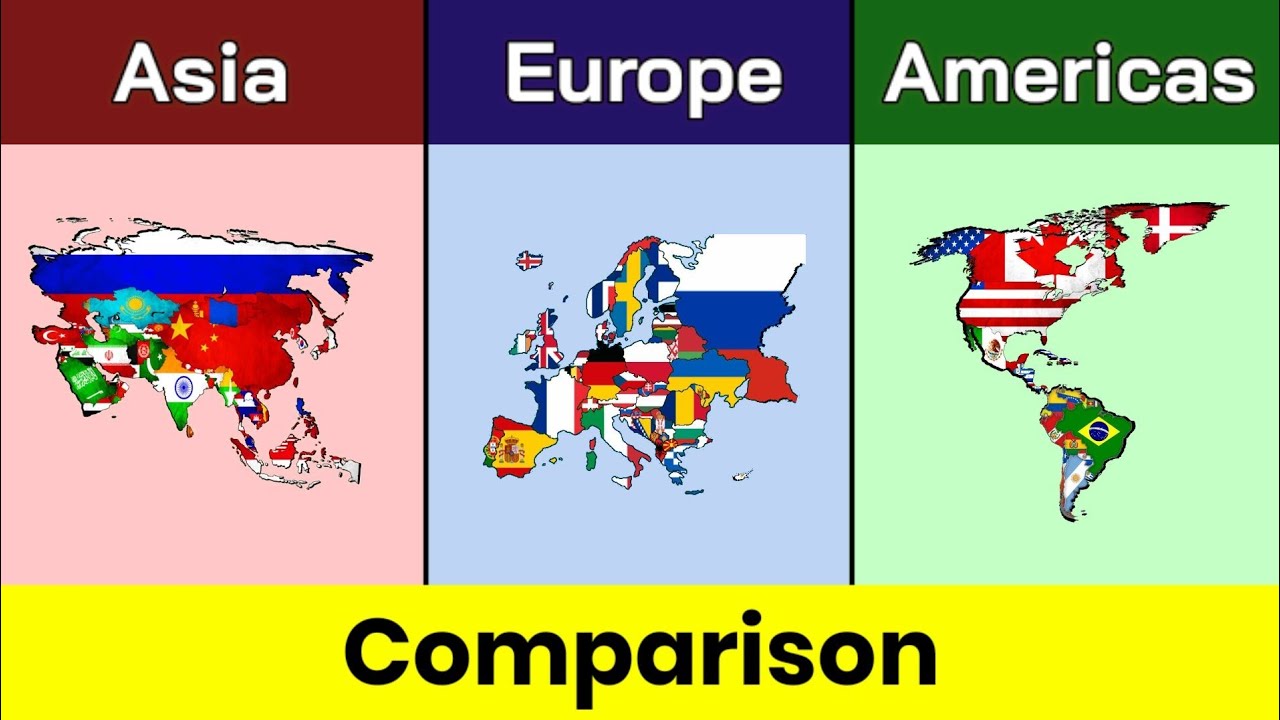 Asia Vs Europe Vs Americas Asia Europe Americas Vs Europe Vs Asia