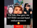 TikToks that'll give you second hand embarrassment || 1