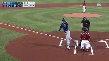 CHC@BOS: Bryant crushes a solo home run to left field