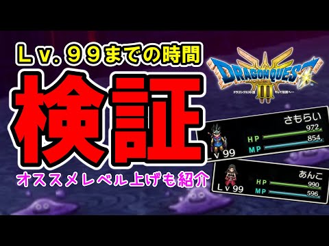 検証】レベルMAXまでかかる時間と最適なレベル上げについて【HD-2D版