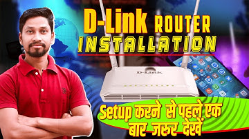 D LINK Router Installation🎯Wifi Installation | D-Link📡Router Installation as a Wifi Extender