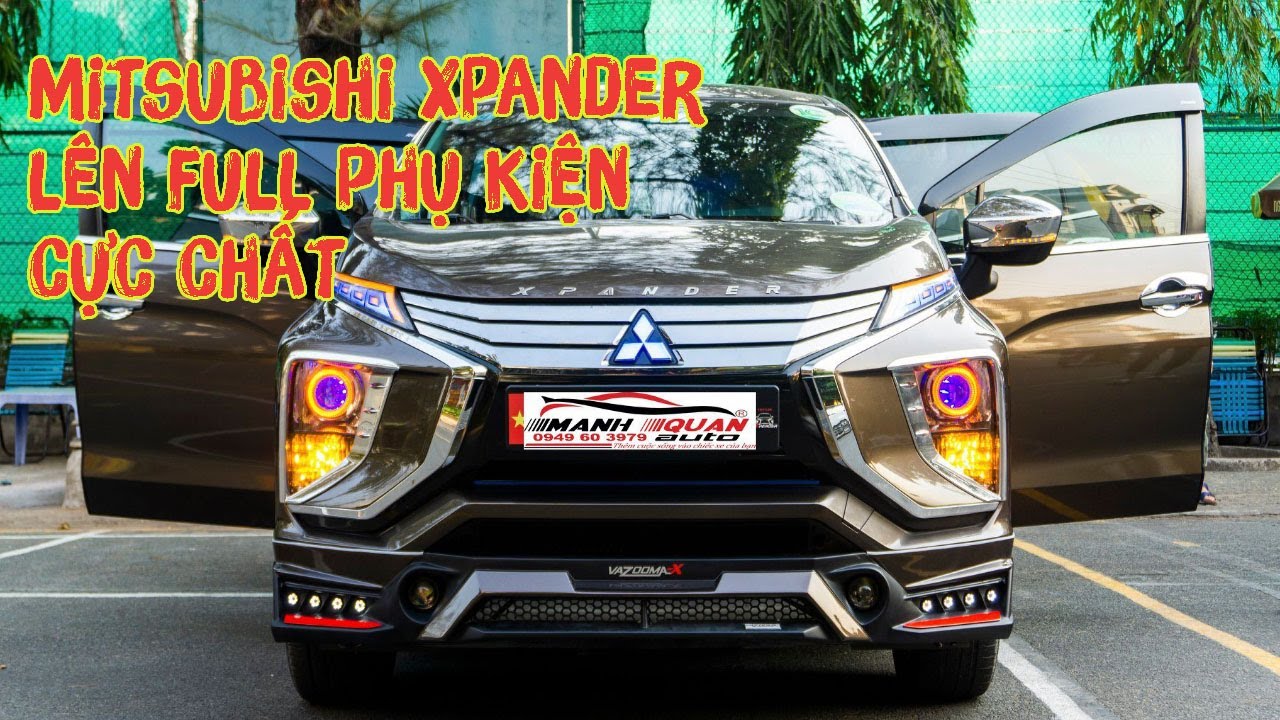 Xe Mitsubishi Xpander màu nâu độ chất nhất Việt Nam: phuộc Thái, body ...