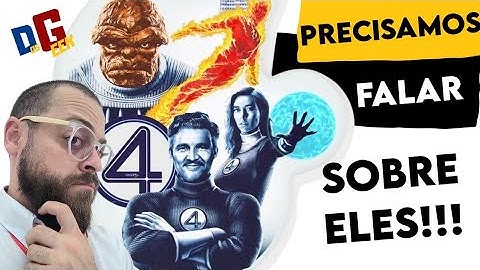 SOCORRO | QUARTETO FANTÁSTICO TÁ LINDO DEMAIS!