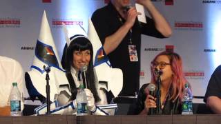 Anime Expo 2015 - Carrie Keranen (Satsuki) and Christine Cabanos (Mako) improv