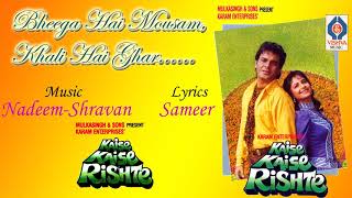 Bheega Hai Mousam, Khali hai Ghar | Kumar Sanu | Alisha Chinoy | Nadeem Shravan | Kaise Kaise Rishte