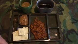 MRE Ration Review Menu 5: Vintage Spaghetti with Meat Sauce 1990