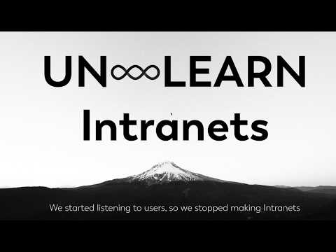 Un-learn Intranets Boston Intra.Net Reloaded 2019
