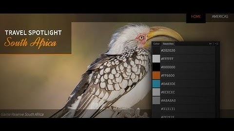 Photoshop CS6: Import Colors from Web Pages, Export CSS