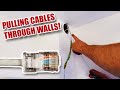 Running rj45 network cables inside walls and fixing wifi problems