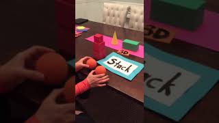 Mrs. Smyth- 2D Shapes/ 3D shapes/ STACK, SLIDE, & ROLL