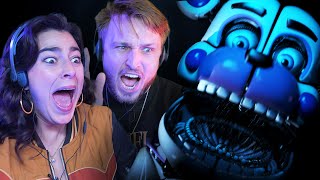 Our First Time Playing Five Nights At Freddys 5 Sister Location