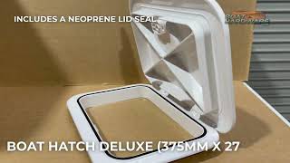 Deluxe Boat Hatch 270mm x 375mm Boat Hardware