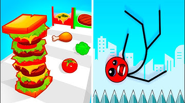 Sandwich Runner Vs Kick Loser 🐸🐸🐸 Walkthrough All New Max Update Mobile Tiktok Gameplay GH2158