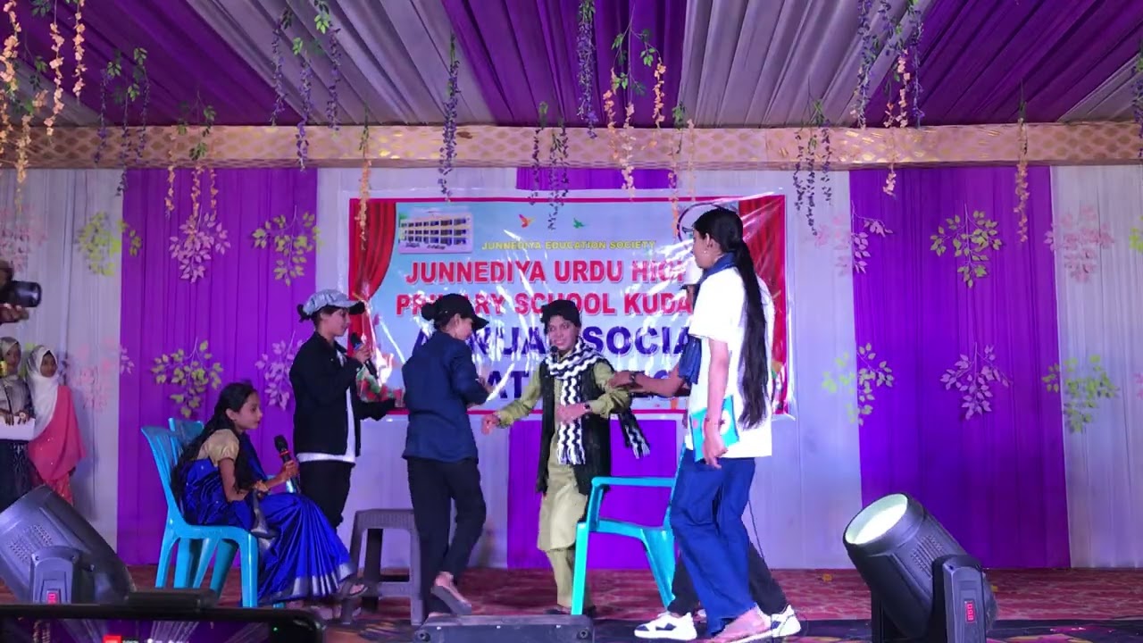 Drama on “Anpadh Neta” by 7th Standard Girls | Entertainment Performance | JunnediyaUHPSK 2025-26