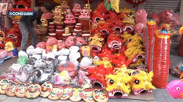 Cận Tết Trung thu, phố Hàng Mã rực rỡ sắc màu