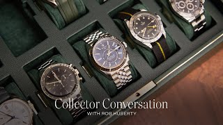 Watches of a Navy SEAL: Omega, Rolex, Tudor and More with Rob Huberty | Collector Conversation