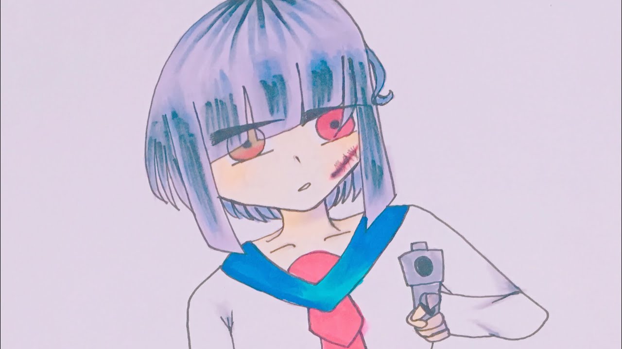 かっこいい女の子描きたかったんです コピック メイキング Youtube