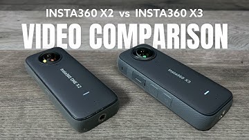Insta360 X3 vs Insta360 One X2 Video Comparison