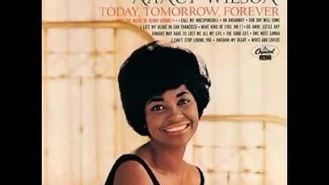 Nancy Wilson - Call Me Irresponsible