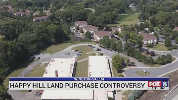 Happy Hill land purchase controversy in Winston-Salem
