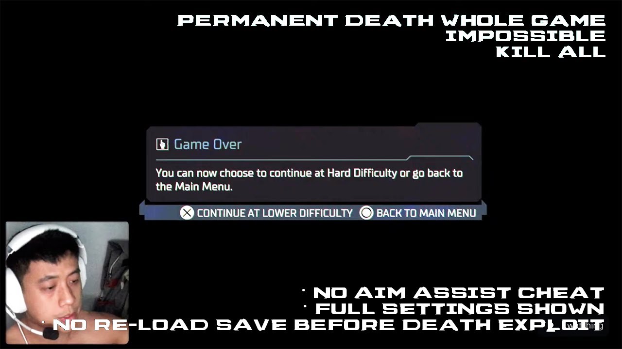 Dead Space Kill All IMPOSSIBLE [PERMADEATH WHOLE GAME]