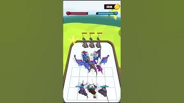 merge master max level gameplay level 46  🦖😯😲 #shorts #shortsvideo