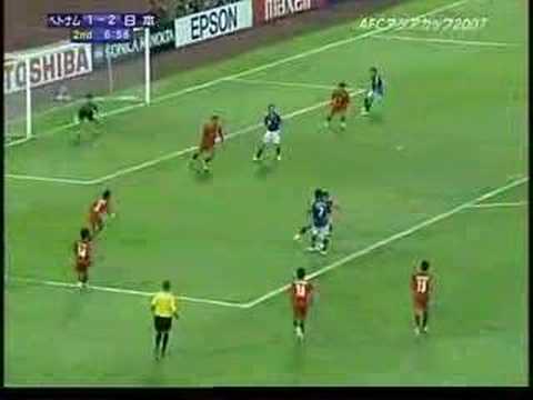 Asian Cup 2007 ベトナム vs 日本 3点目