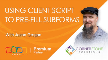 Using Client Script to Pre-Fill Subforms in Zoho